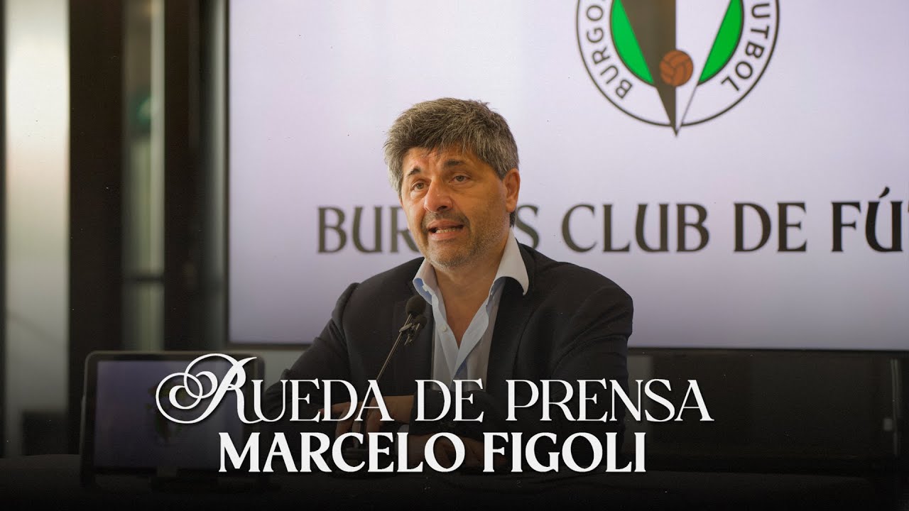RUEDA DE PRENSA | Marcelo Figoli | Burgos CF