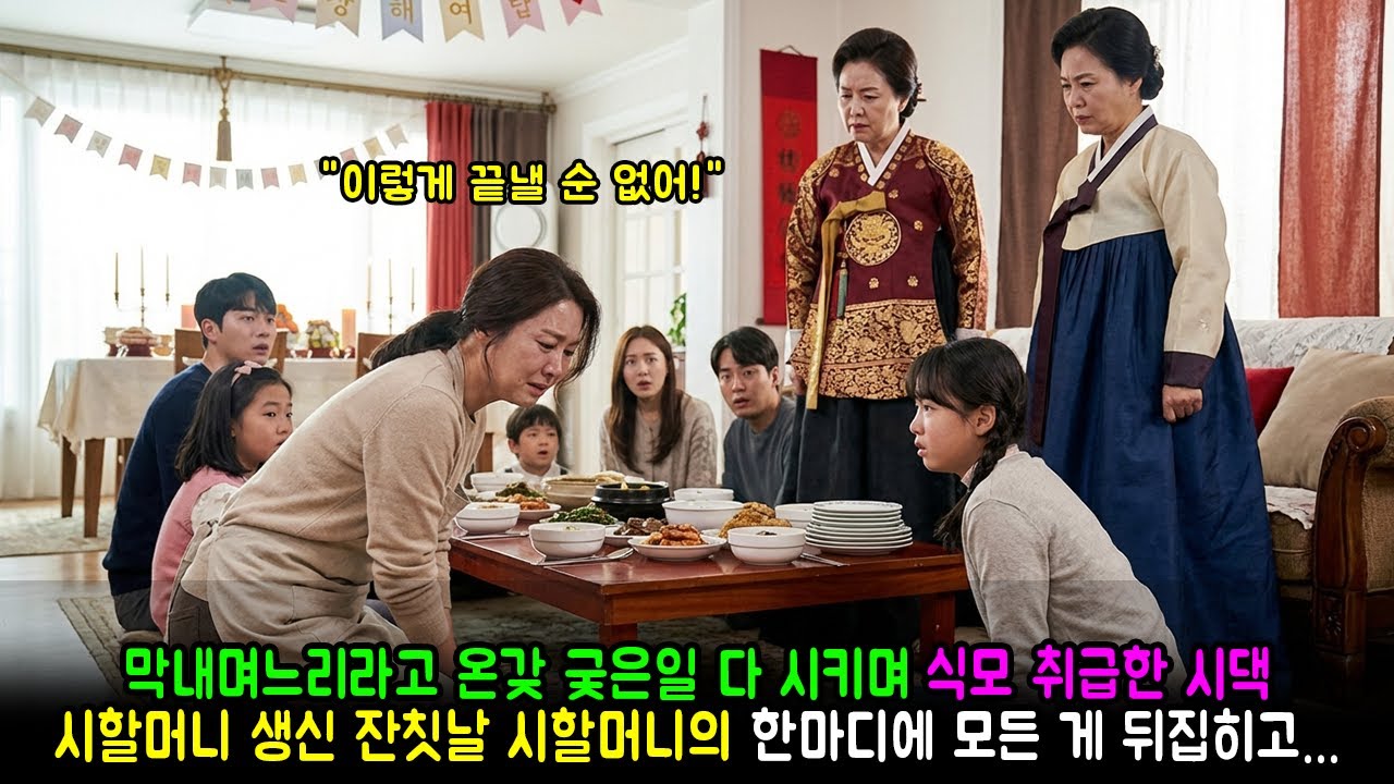 막내며느리라고 온갖 궂은일 다 시키며 식모 취급한 시댁, 시할머니 생신 잔칫날 시할머니의 한마디에 모든 게 뒤집히고...| 반전사연 | 감동사연 | 노후사연 | 막장사연