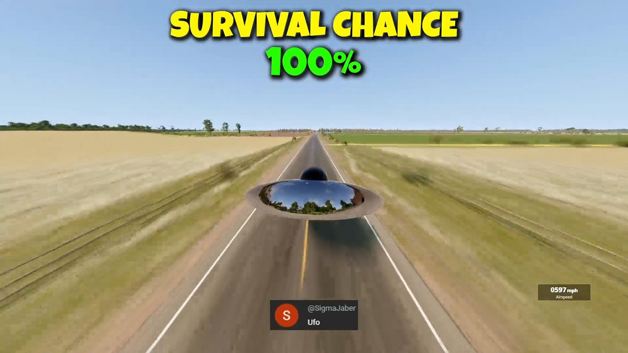 BeamNG.drive: The 600 MPH Instant Acceleration Test! 🏎️💨