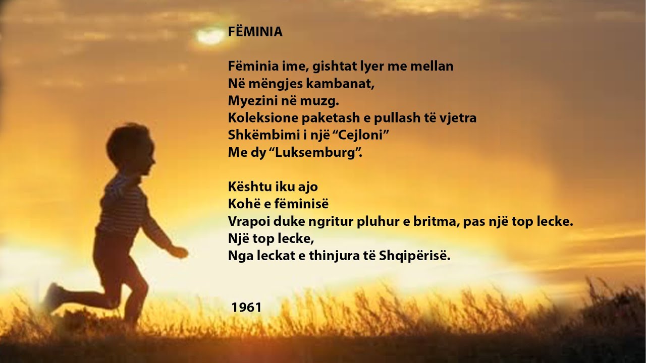FEMINIA - ISMAIL KADARE (INTERPRETON: ILIR LLURI)