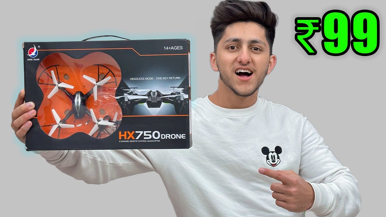 Remote Control Drone Unboxing And Testing 😍