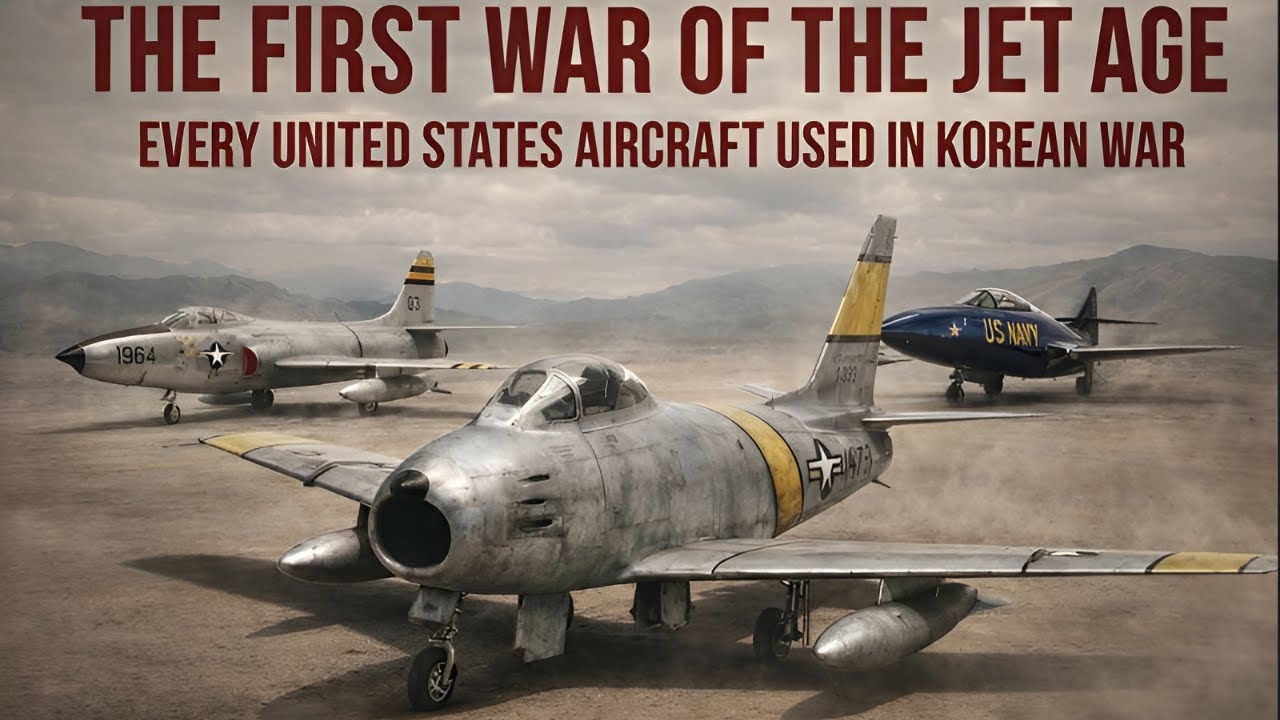 Every U.S Aircraft Used Against Korean War