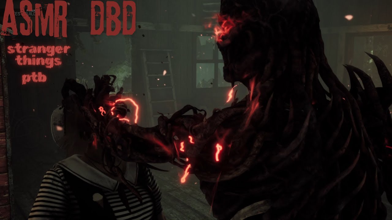 dbd asmr | new stranger things ptb | the crew and vecna gameplay | soft spoken | keyboard sounds