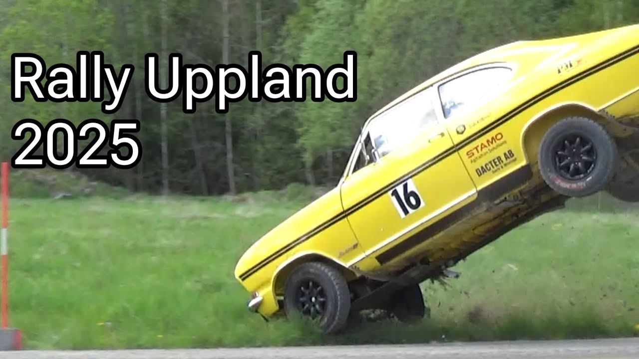 Rally Uppland 2025 Roll//Offs//Action!