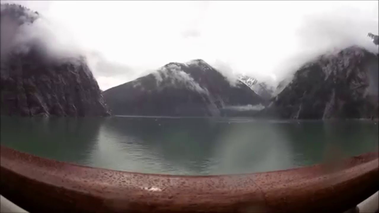 Tracy Arm Fjord, Alaska - Princess Cruise Timelapse 25 may 2015
