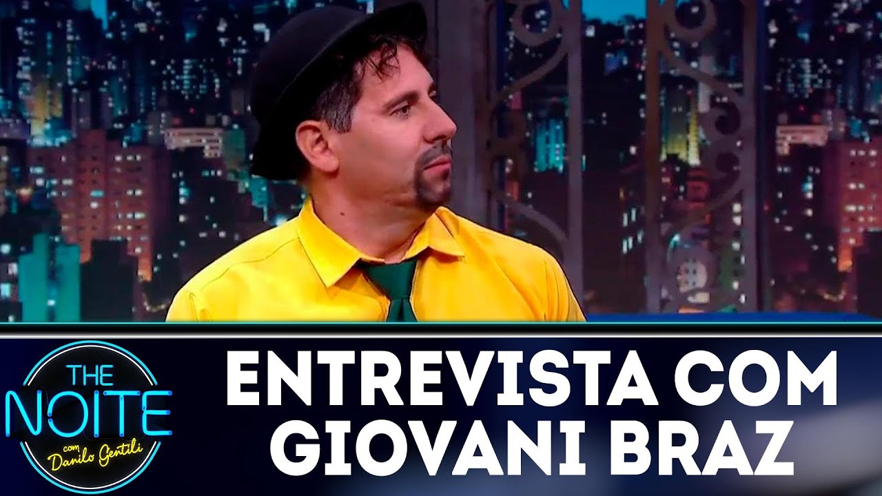 Entrevista com Giovani Braz | The Noite (24/05/18)