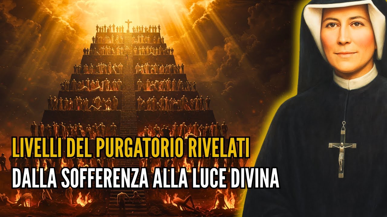 Santa Faustina descrive i LIVELLI del Purgatorio: La sofferenza specifica per ogni peccato
