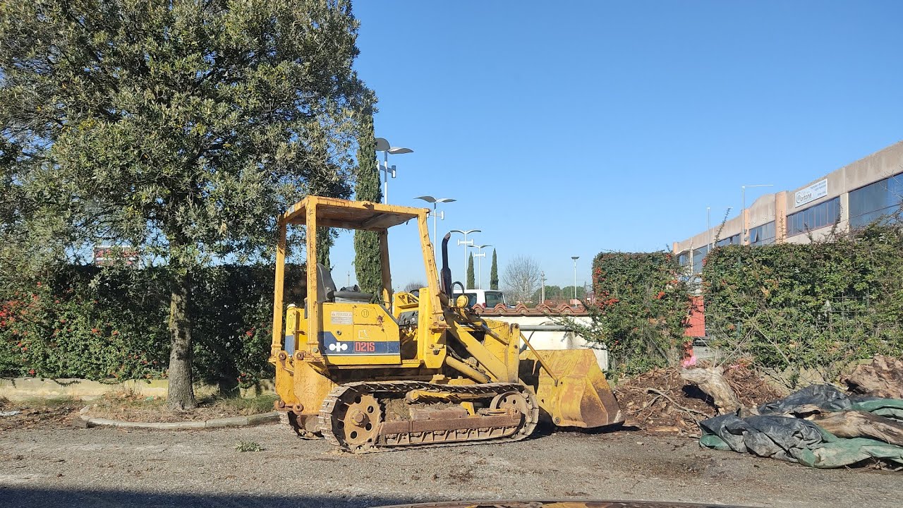 La mia pala cingolata komatsu  d21s