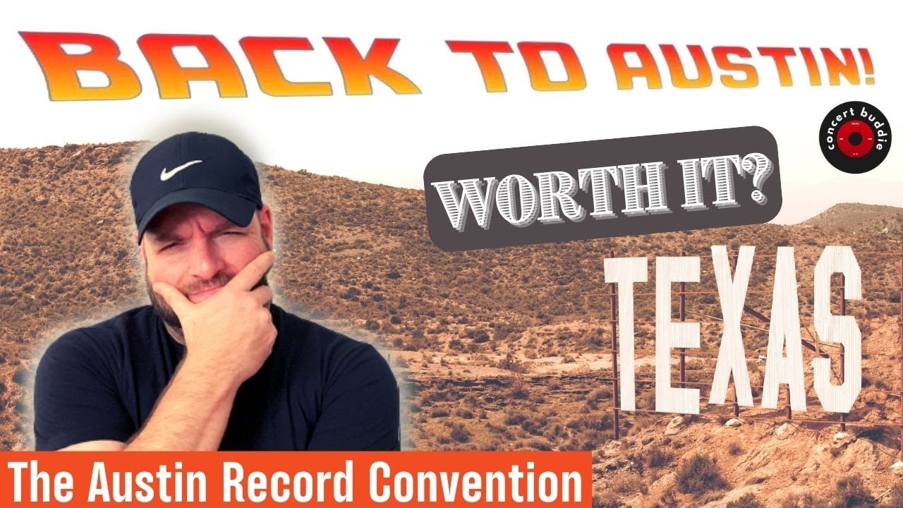 Achat de disques vinyles &agrave; la Convention du disque d'Austin | 2022