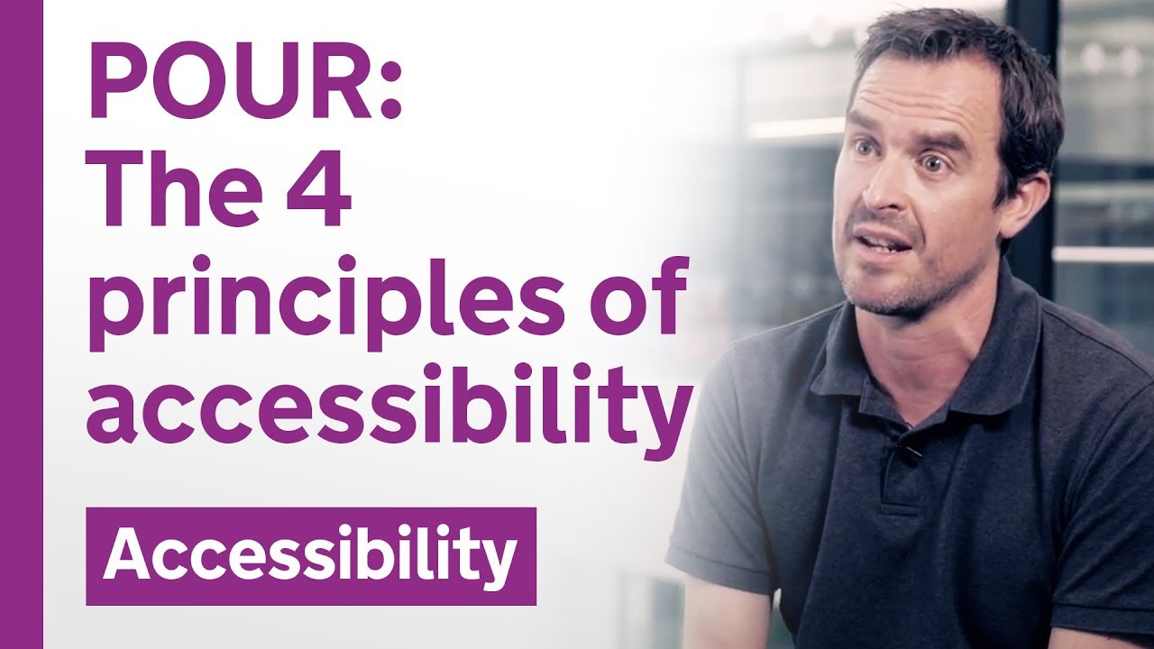 POUR: The 4 principles of accessibility