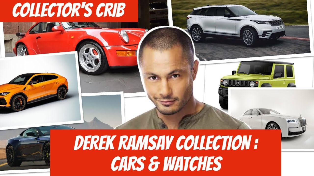 DEREK RAMSAY COLLECTION PART 2 : CARS & WATCHES