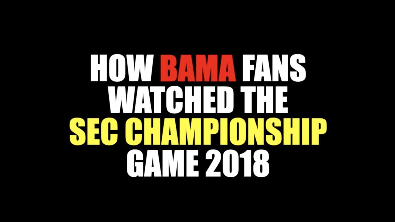 How Bama Fans Watched The SEC Championship 2018