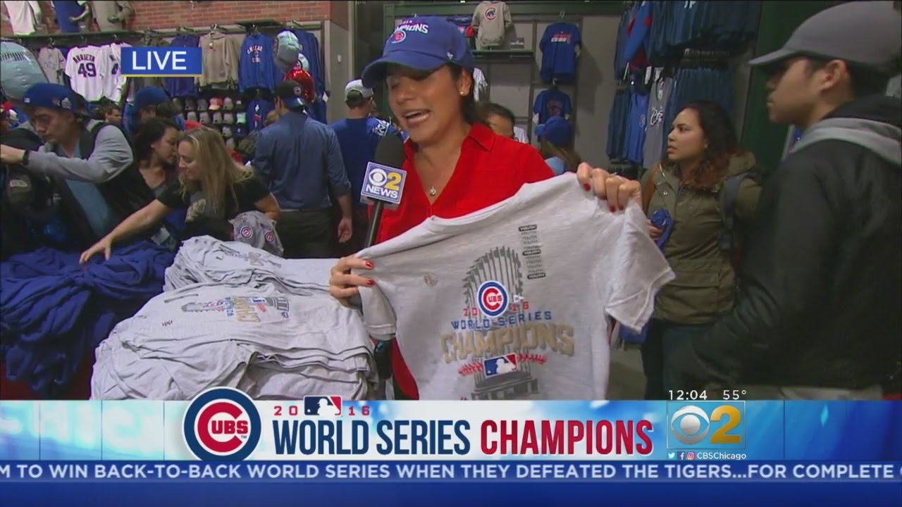 For Sale: Cubs World Series Champs Merchandise
