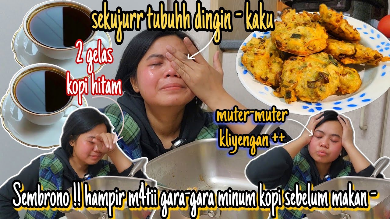 HAMPIR M4T1 GARA-GARA KOPI ⁉️ MINUM 2 GELAS SEBELUM MAKAN - SEMBRONO SEKUJUR TUBUH DINGIN ...