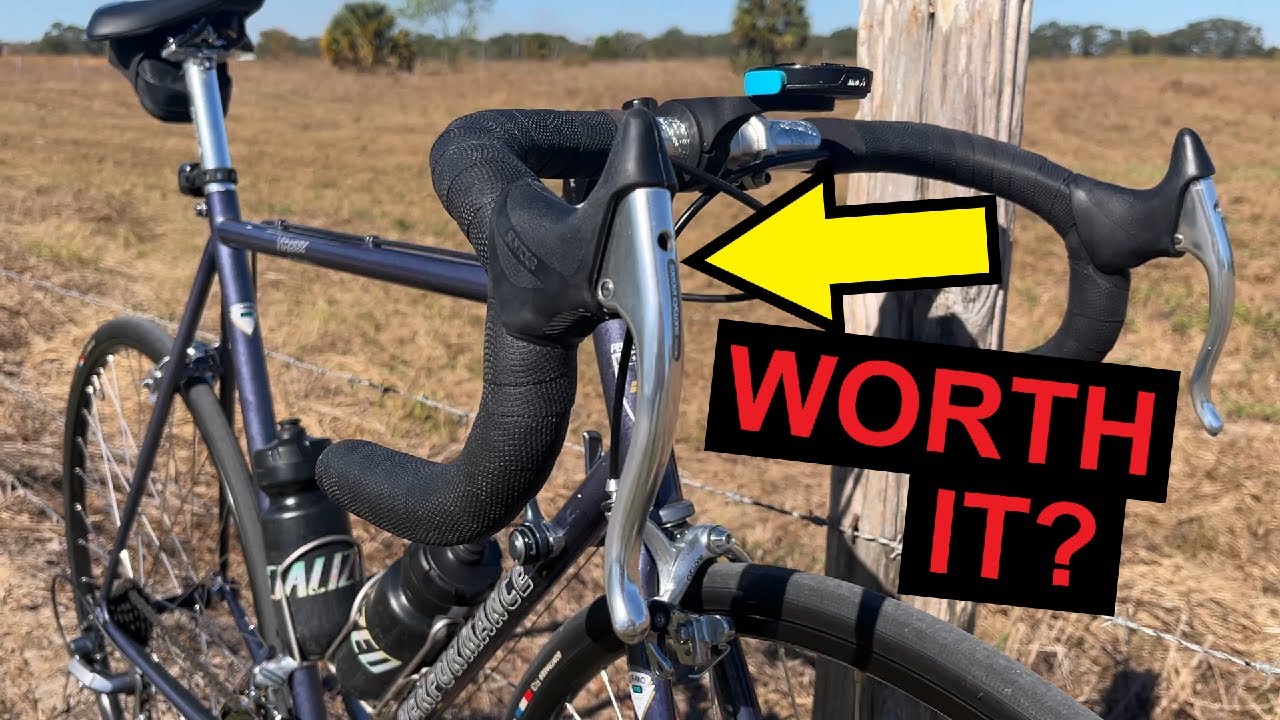 Are the Suntour Cyclone Brake Levers Worth it for a Vintage Road Bike Build?