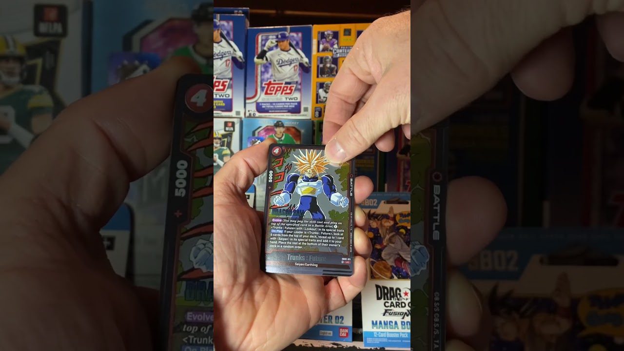 Dragonball Super Fusion World New SB02. One pack!