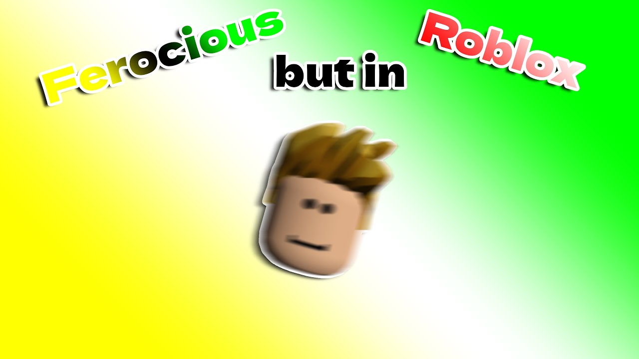 FNF Ferocious but in Roblox (Funky Friday)
