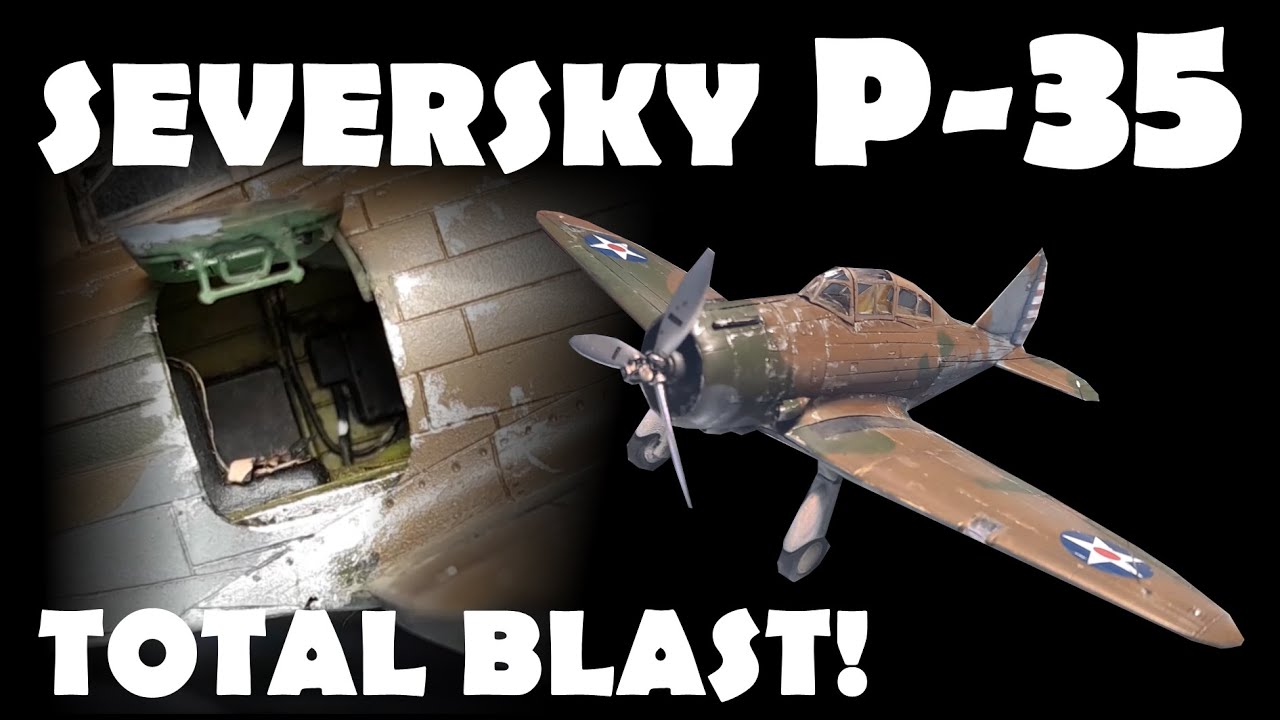 The build was a total blast! Seversky P-35 Special Hobby 1/72 FULLBUILD!