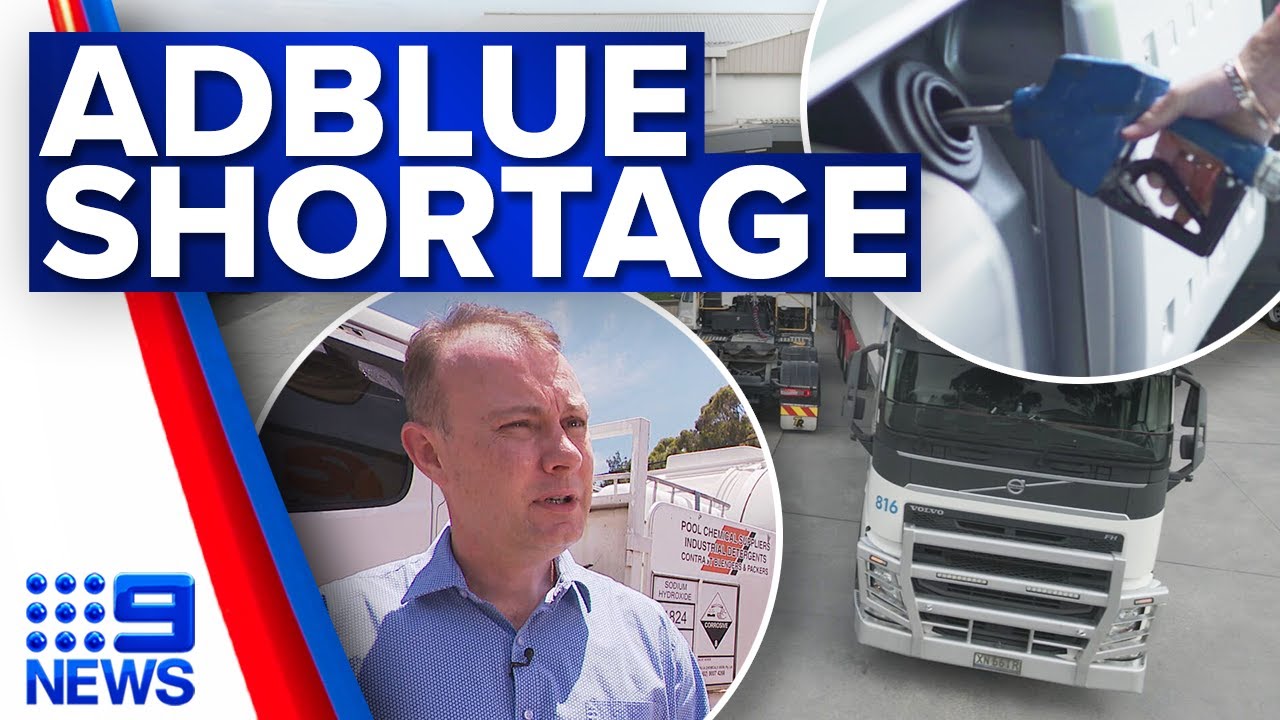 Desperate negotiations to secure fuel additive essential to trucking industry | 9 News Australia