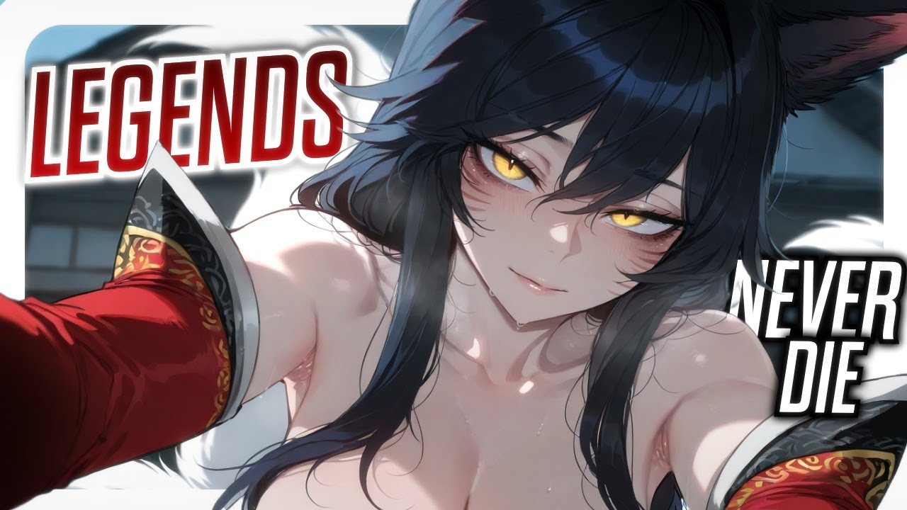 Nightcore - Legends Never Die Remix - ft. Alan Walker, Against The Current, Mako (Lyrics)