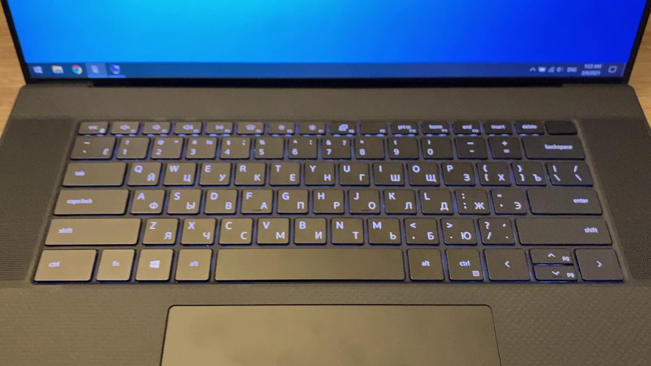 DELL XPS 17 9700. Проблемы с внутренними динамиками и тачпадом.