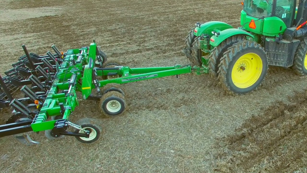 Unverferth Zone Builder InLine Ripper in Action
