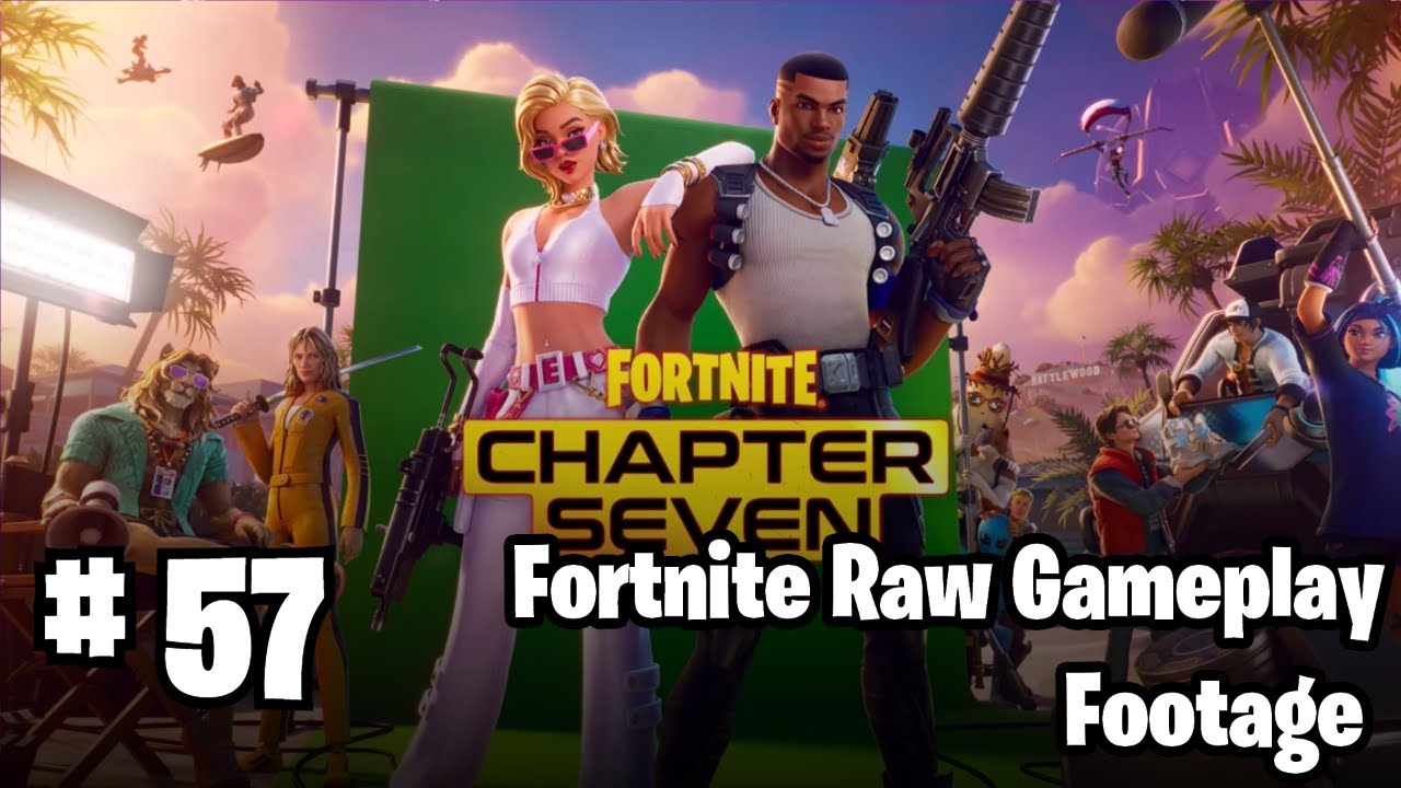 Fortnite Chapter 7: Season 1 - Random Raw Gameplay 57 (No Commentary)