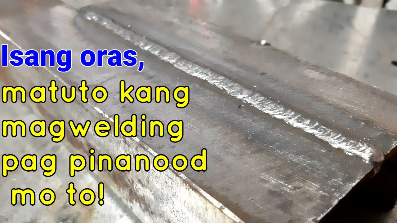 Teknik Para Mabilis Matuto sa Pagwelding