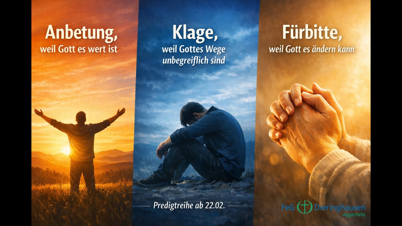 Anbetung, weil Gott es wert ist