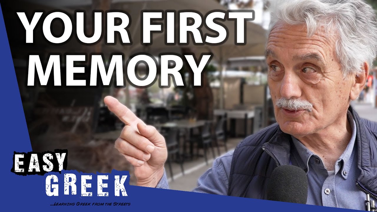 What's Your First Memory? | Easy Greek 187