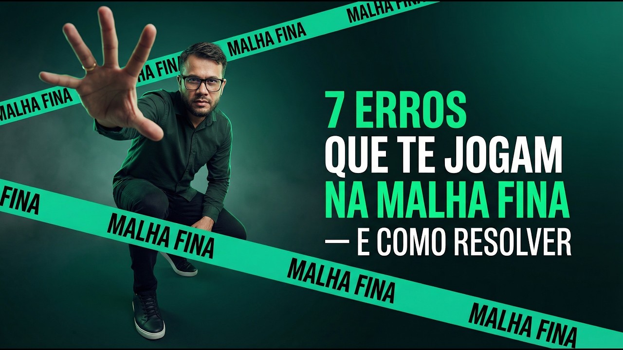7 Erros Que Levam à Malha Fina - E como Resolver