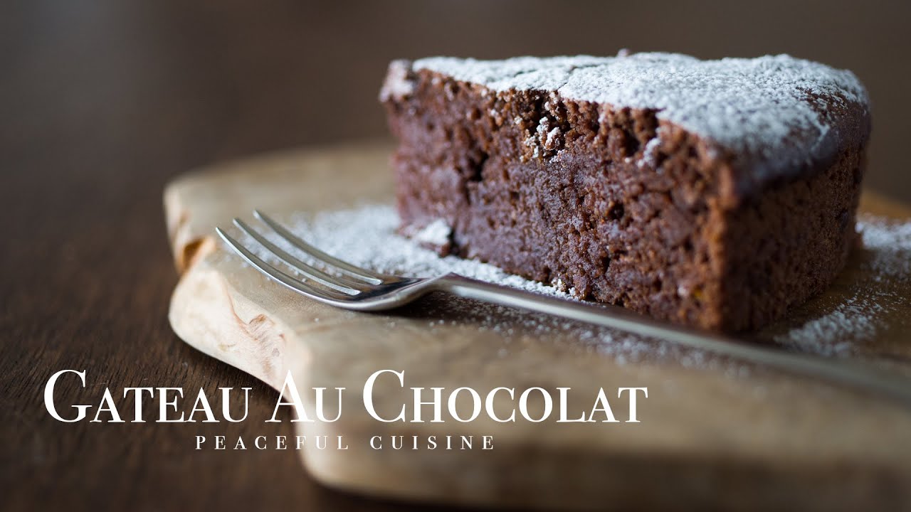 Gateau Au Chocolat (vegan chocolate cake) ☆ ガトーショコラの作り方