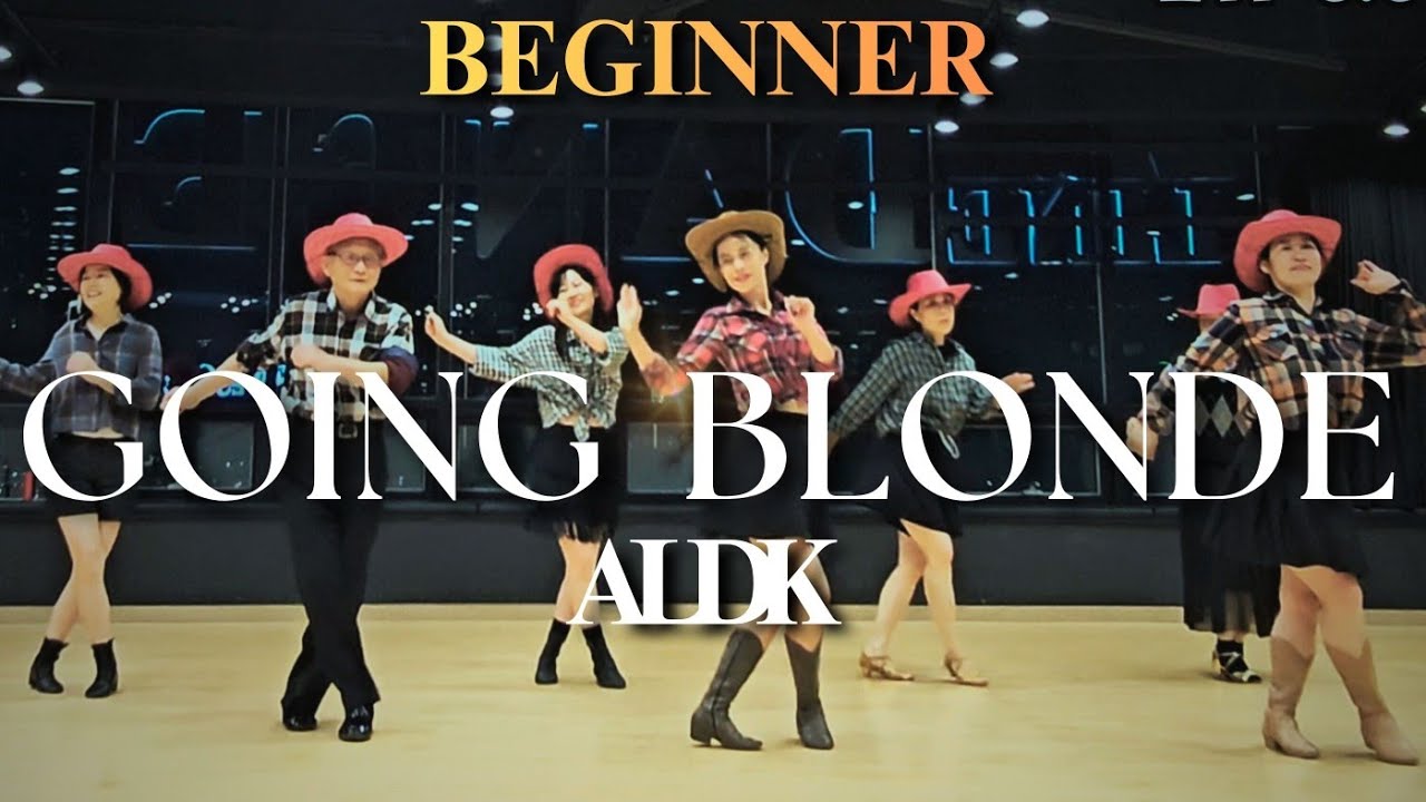 Going Blonde Linedance Demo(고잉 블론드)|Beginner(초급)|어썸라인댄스코리아