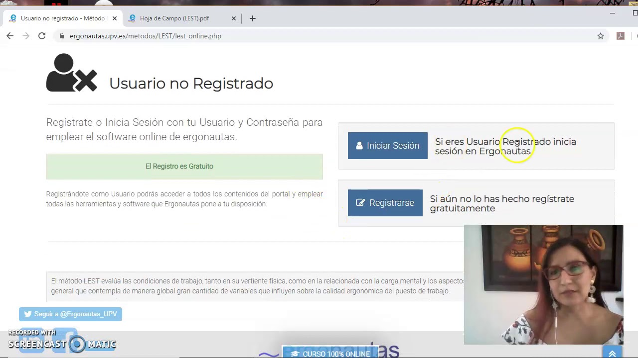 Métodos de Evaluación - Ergonautas