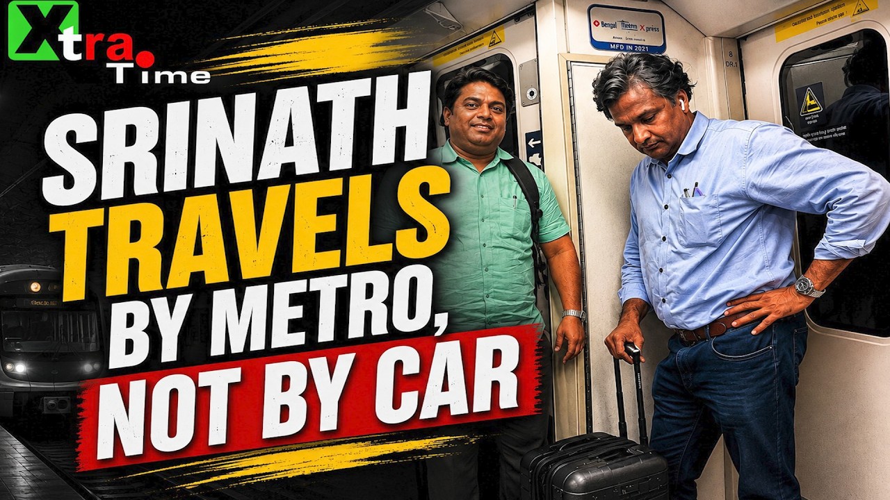 Javagal Srinath Wins Hearts Travelling in Bengaluru Metro!