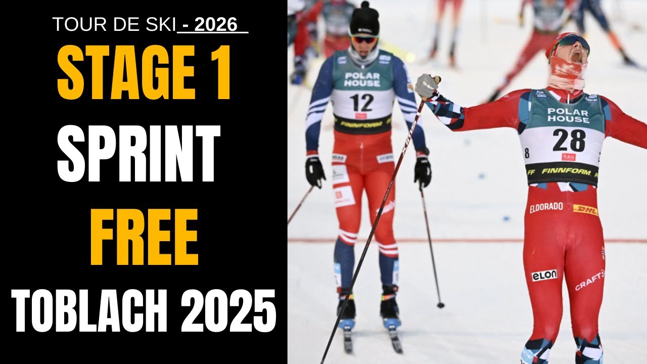 Tour De Ski 2026 Stage #1 - SPRINT (free) World Cup Cross country Skiing 28/12/25