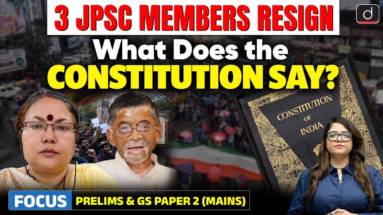 JPSC Members Resign | State Public Service Commission Explained | JPSC | UPSC | Drishti IAS English