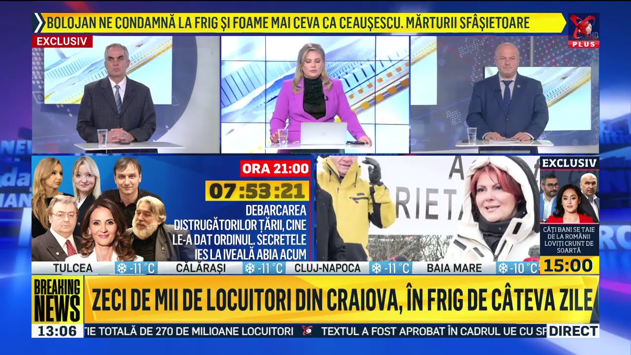 Stirile Realitatea Plus de astazi 18 ianuarie 2026 ora 13
