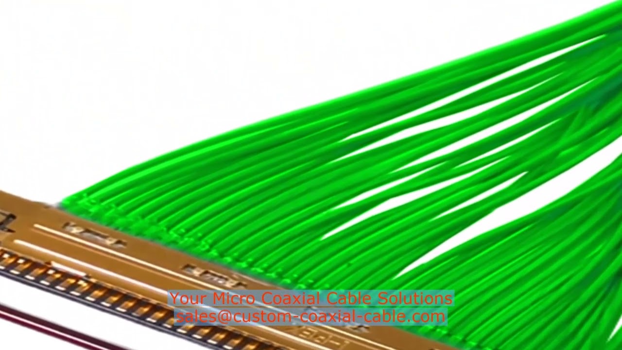 40 pin round connector 0.5 mm pitch for thermal core jaycar 30 pin cable cable twinnax wiring harnes