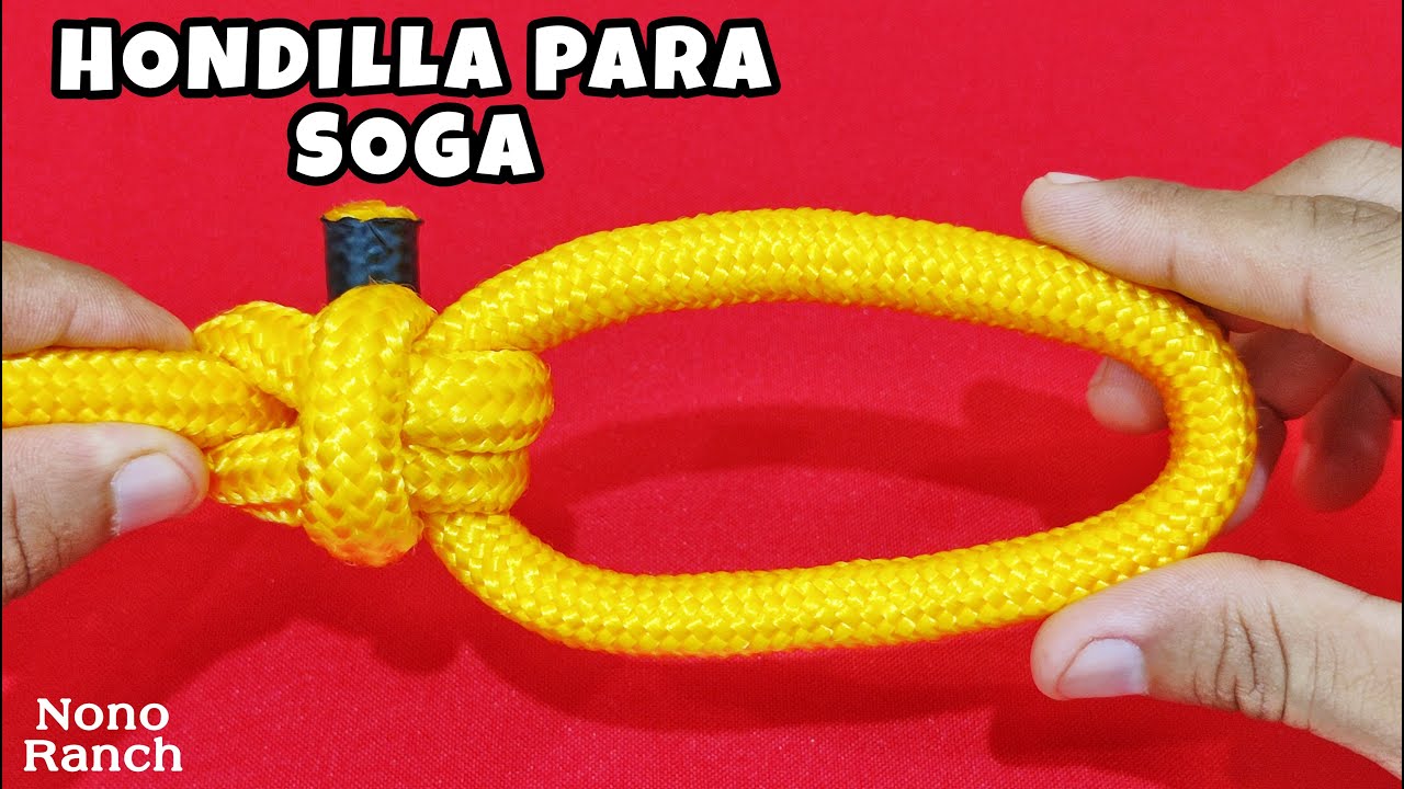 Como Hacer Una HONDILLA PARA SOGA @NONORANCH 👈