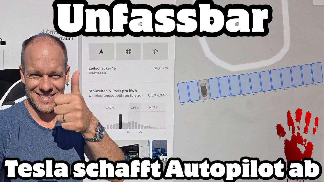 🤩 Neue Funktion am Supercharger ist weltklasse!! Tesla schafft den Autopilot ab 🤯 was das bedeutet‼️