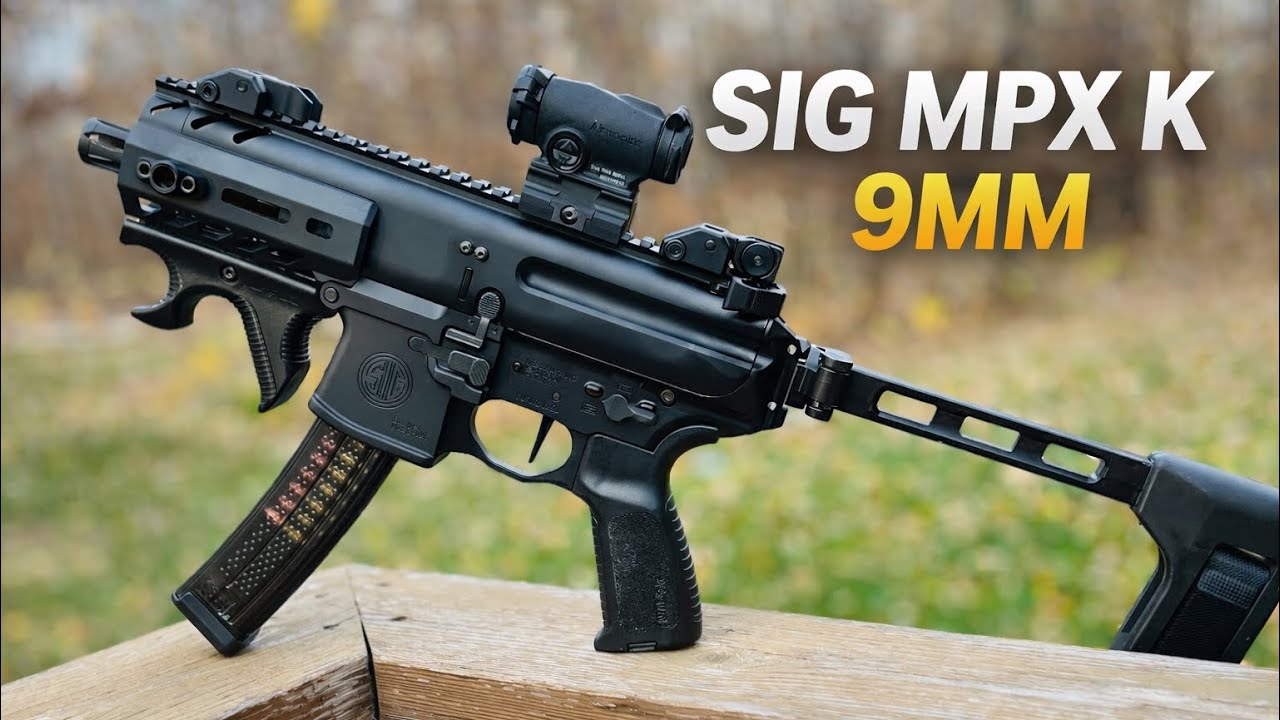 Обзор Sig MPX K 9mm PCC
