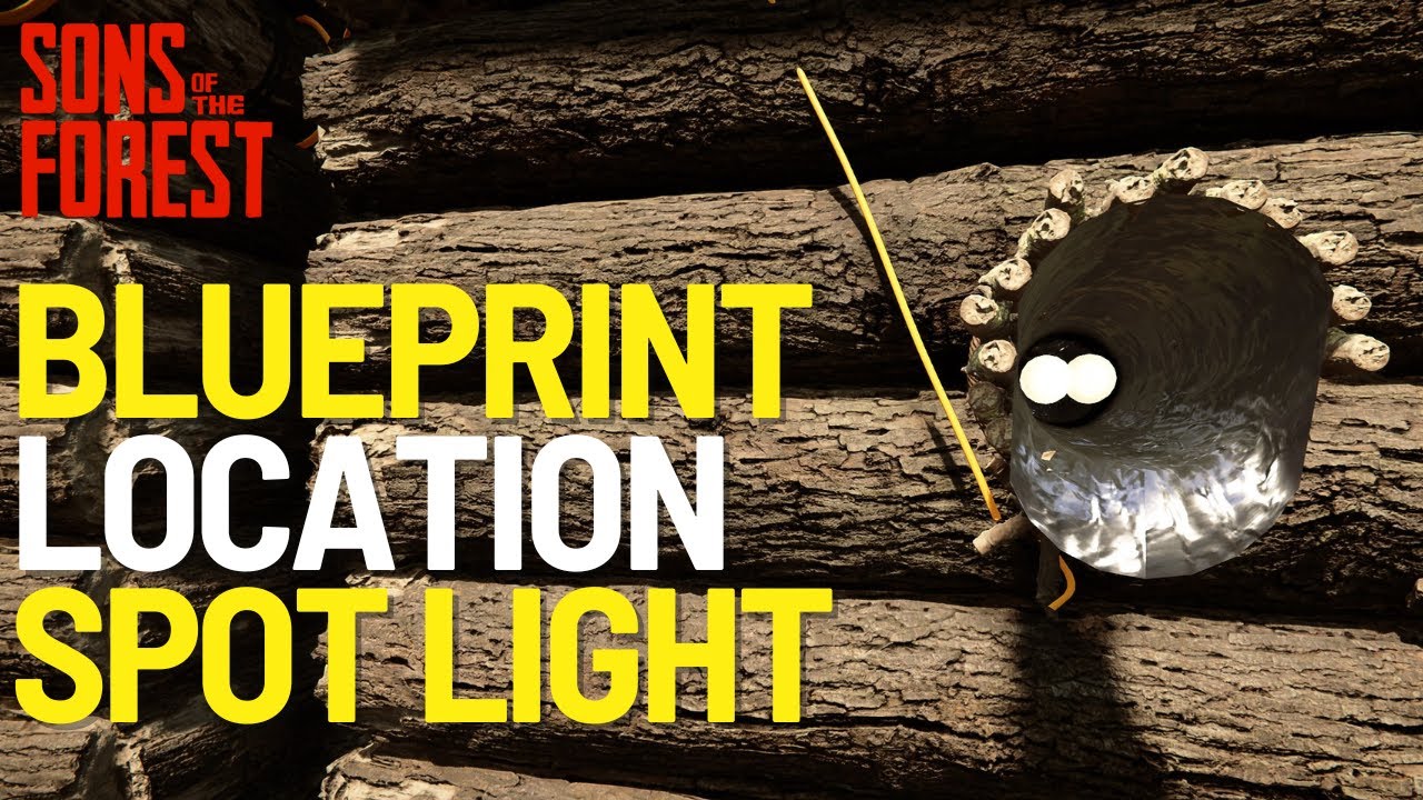 Spot Light Blueprint Location In Sons of the Forest 1.0 2024