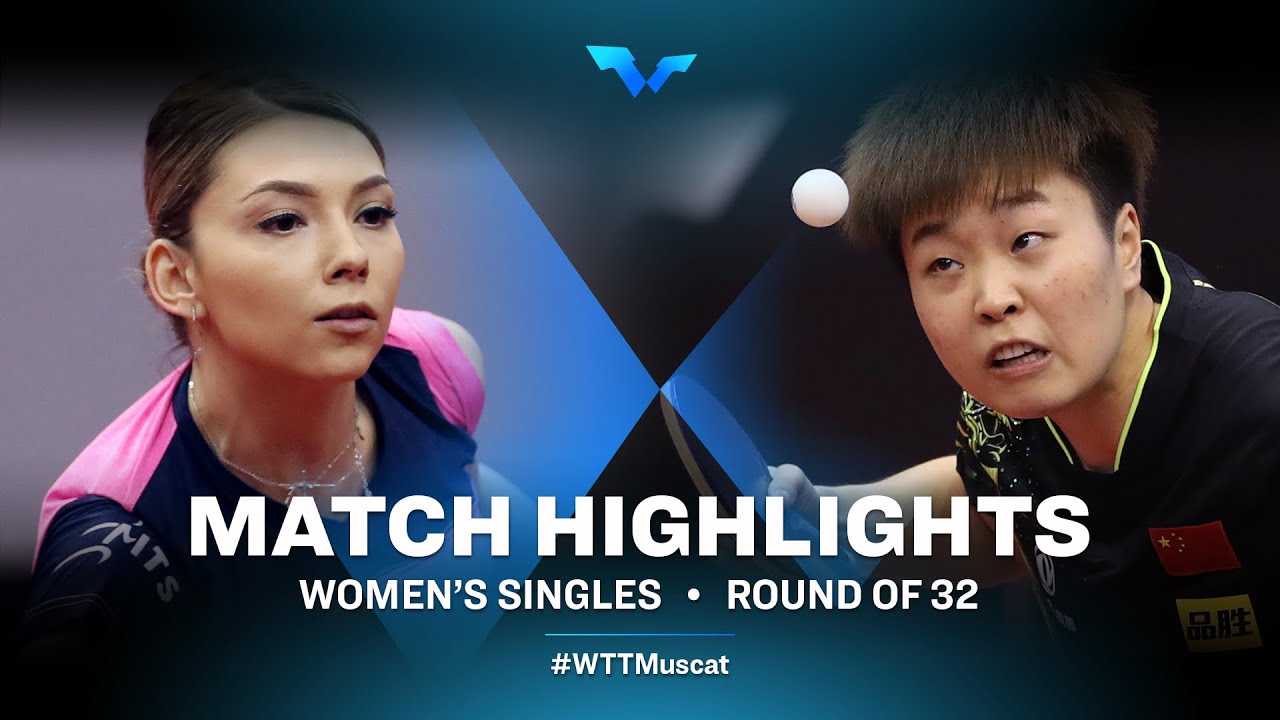 Bernadette Szocs vs Zhang Rui | WS | WTT Contender Muscat 2022 (R32)