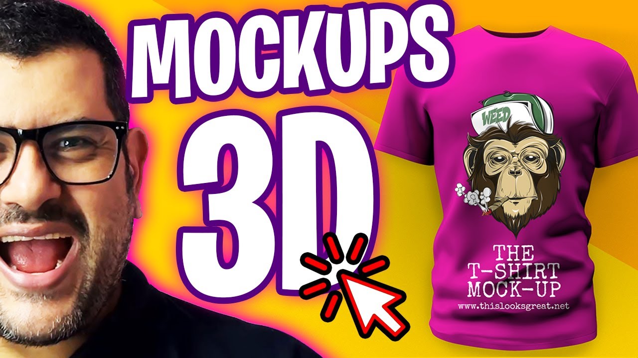 MOCKUP 3D para CAMISETAS Gratis. AUMENTA tus VENTAS