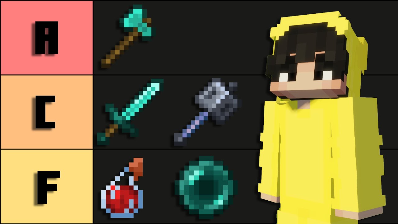 Ranking Every PvP Kit in Minecraft!