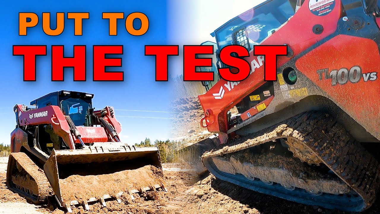 The 1st Yanmar TL100 Trial Heavy Dirt