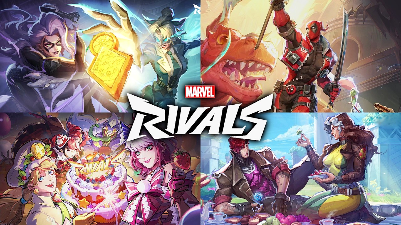 Marvel Rivals Season 7 - All Home Screens & Menu Cutscenes (4K 60FPS)