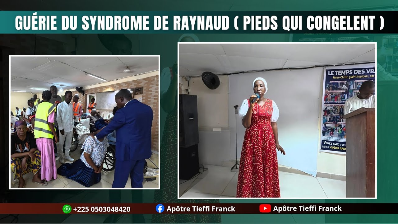 GUÉRIE DU SYNDROME DE RAYNAUD APRÈS 8 ANS. 