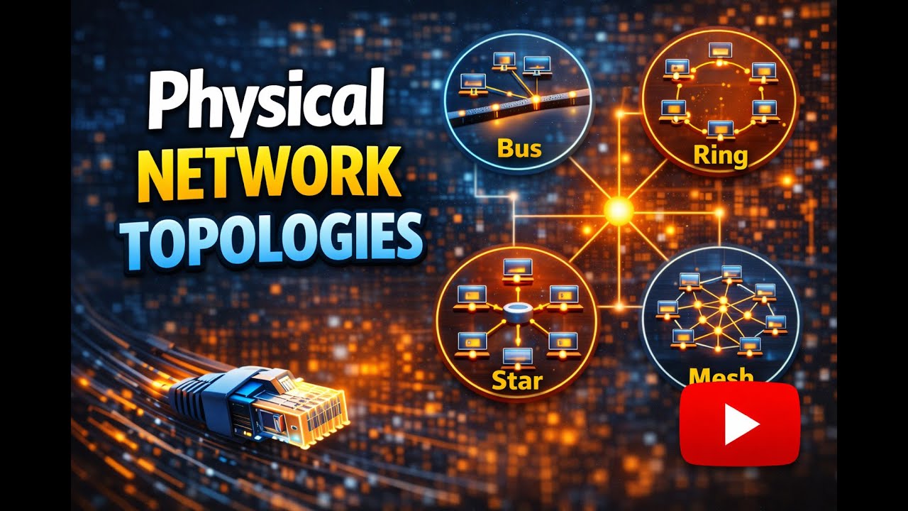 Physical network topology හඳුනා ගනිමු.